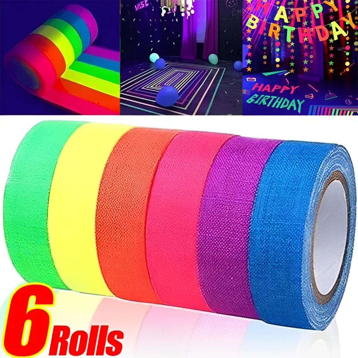 Woodworking Uv Light - Set di nastri fluorescenti al neon