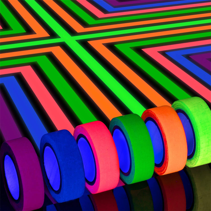 Woodworking Uv Light - Nastro in tessuto Gaffer al neon