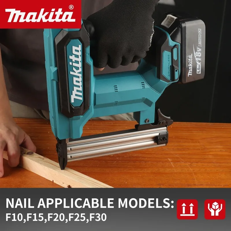 Woodworking Nail Gun - Pistola Sparachiodi Makita a Batteria, Capacità