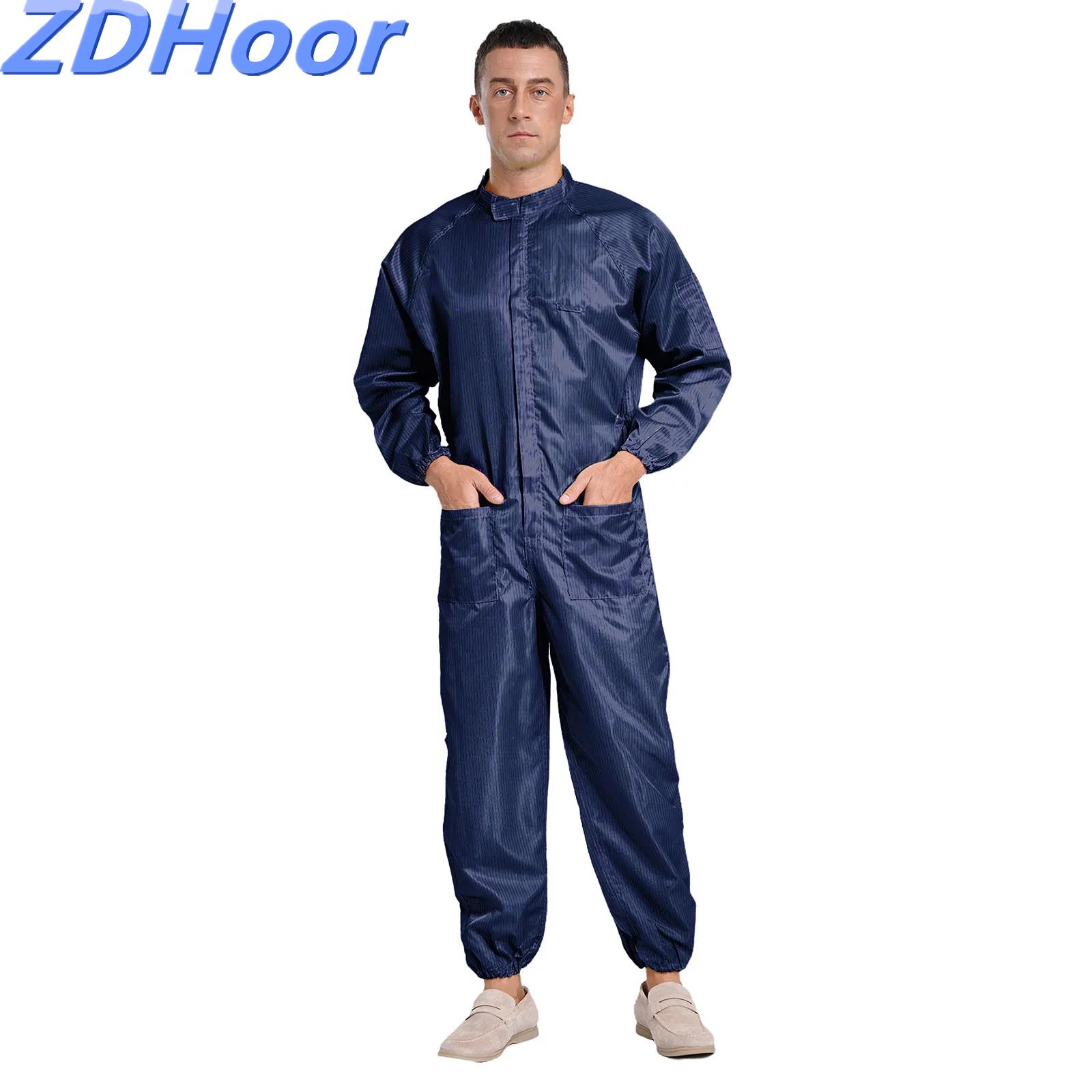 Woodworking Overalls - Tuta antipolvere da uomo Tuta antistatica