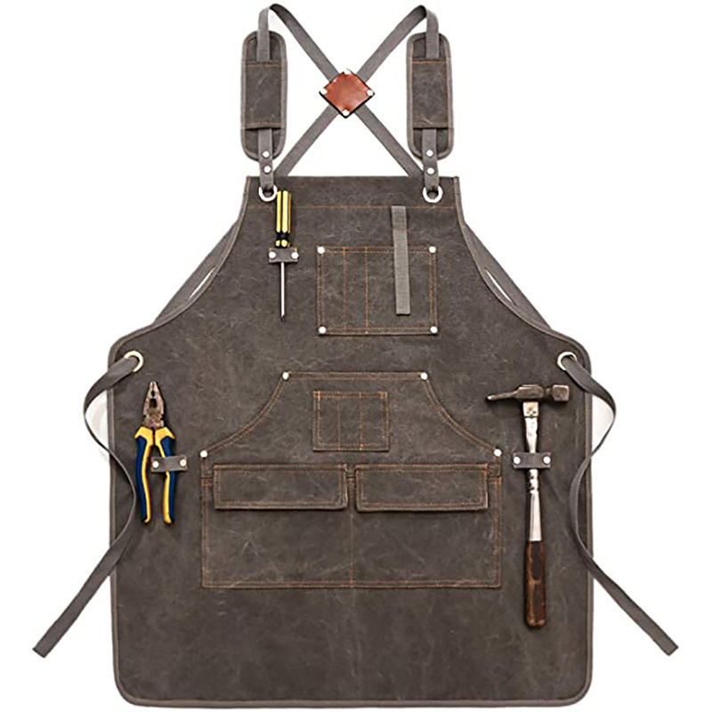 Woodworking Overalls - Grembiule Semplice in Tela Rinforzata con