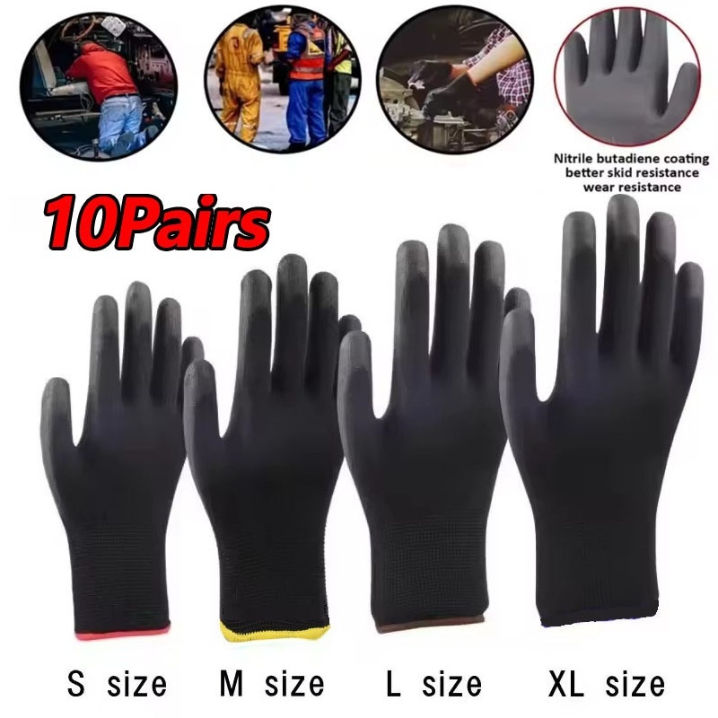 Woodworking Gloves - 10 paia di guanti da lavoro