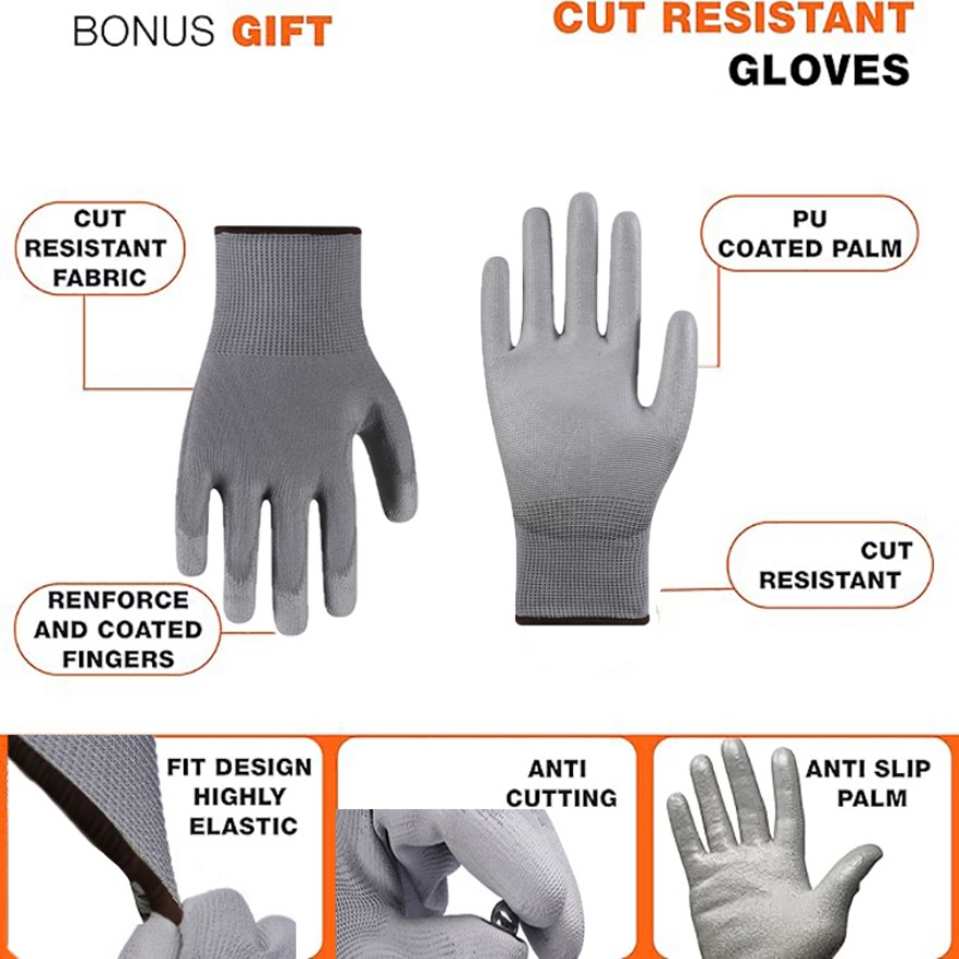 CZHIYAO Protezioni professiona - Woodworking Gloves recensione e prezzo