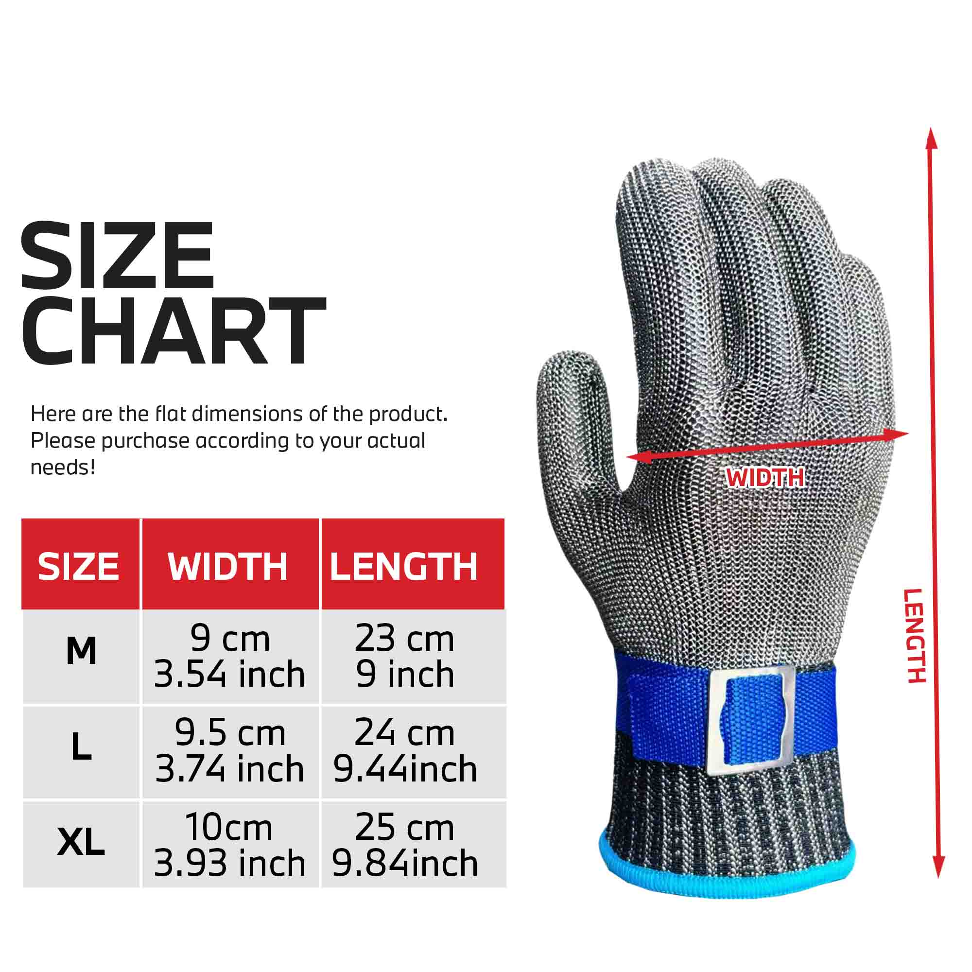 Guanto di Sicurezza in Rete di - Woodworking Gloves recensione e prezzo