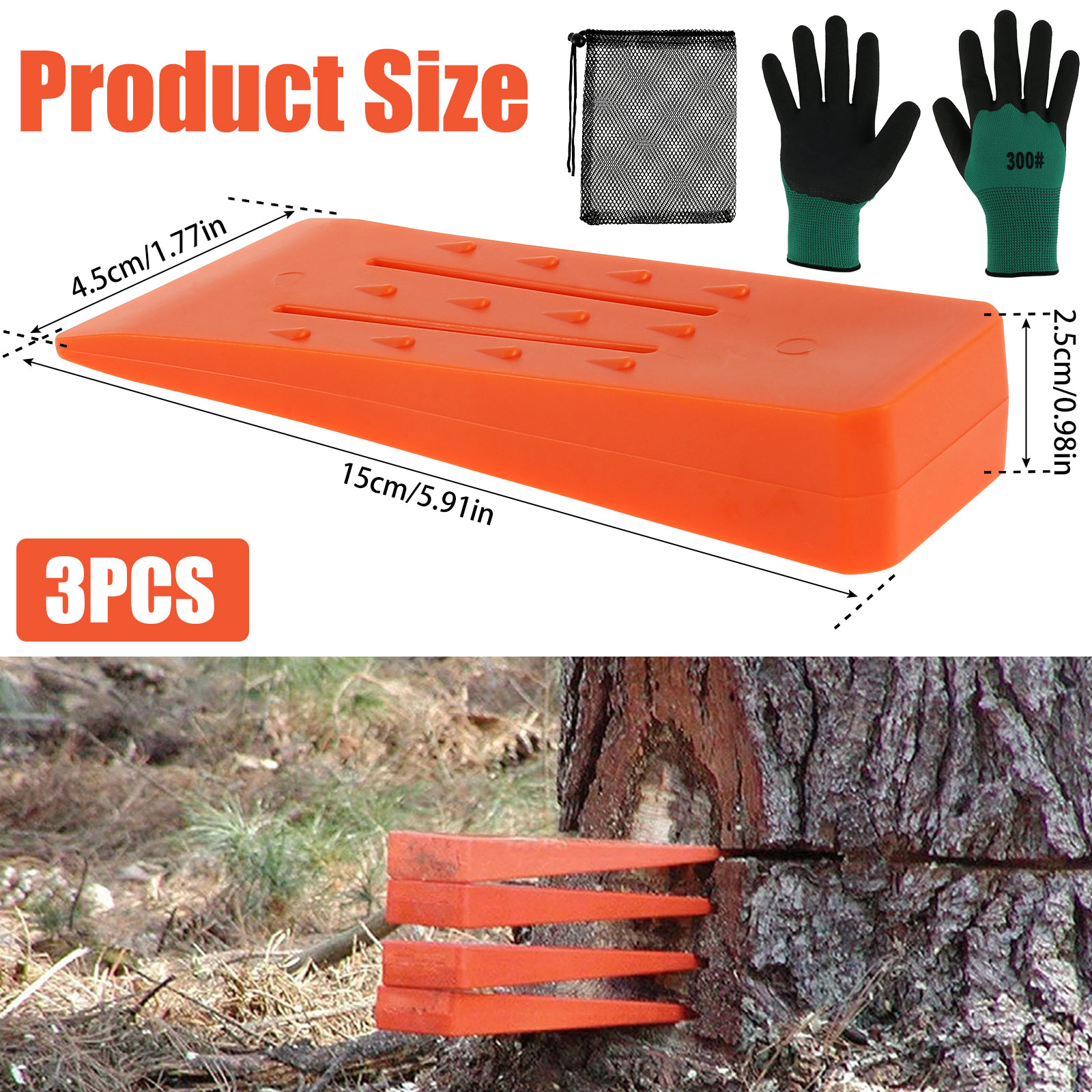 Cunei da taglio per alberi da  - Woodworking Gloves recensione e prezzo