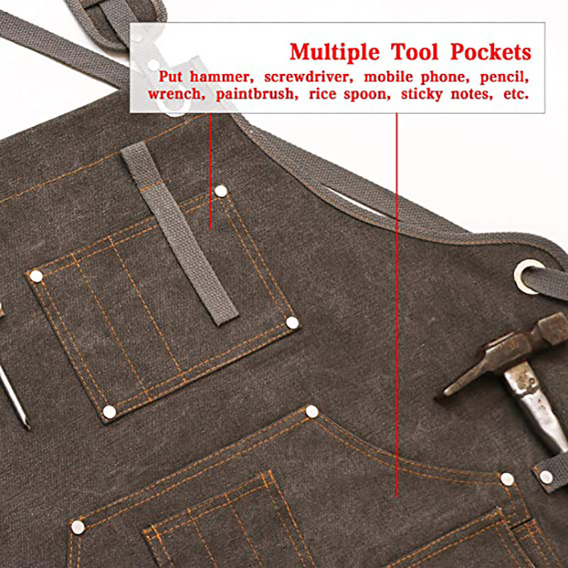 Grembiule Semplice in Tela Rin - Woodworking Overalls recensione e prezzo